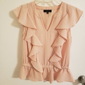 1 State Ruffle Blouse